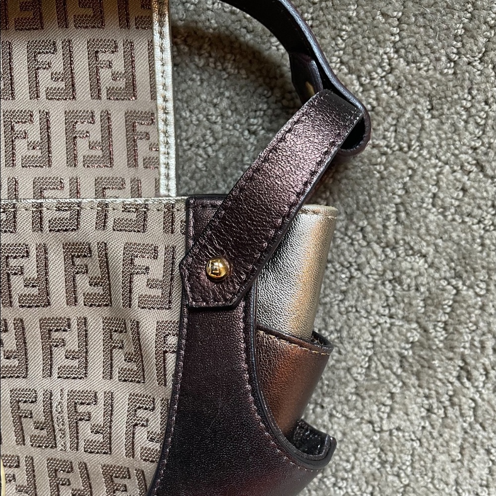 Fendi Tri-Color Metallic Mini Bag - Picture 5 of 6